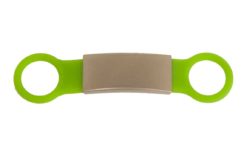 Tagiffany Silicone Slider Collar Tag - Green Pet ID Tag