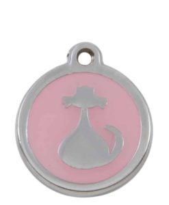 Luxury Pet ID Tag - Light Pink - Cat - Sweetie