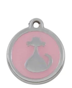 Luxury Pet ID Tag - Light Pink - Cat - Sweetie
