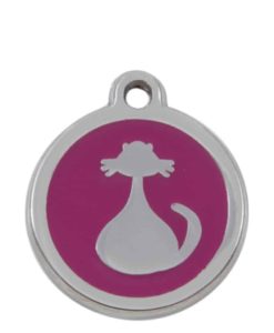 Luxury Pet ID Tag - Pink - Cat - Sweetie